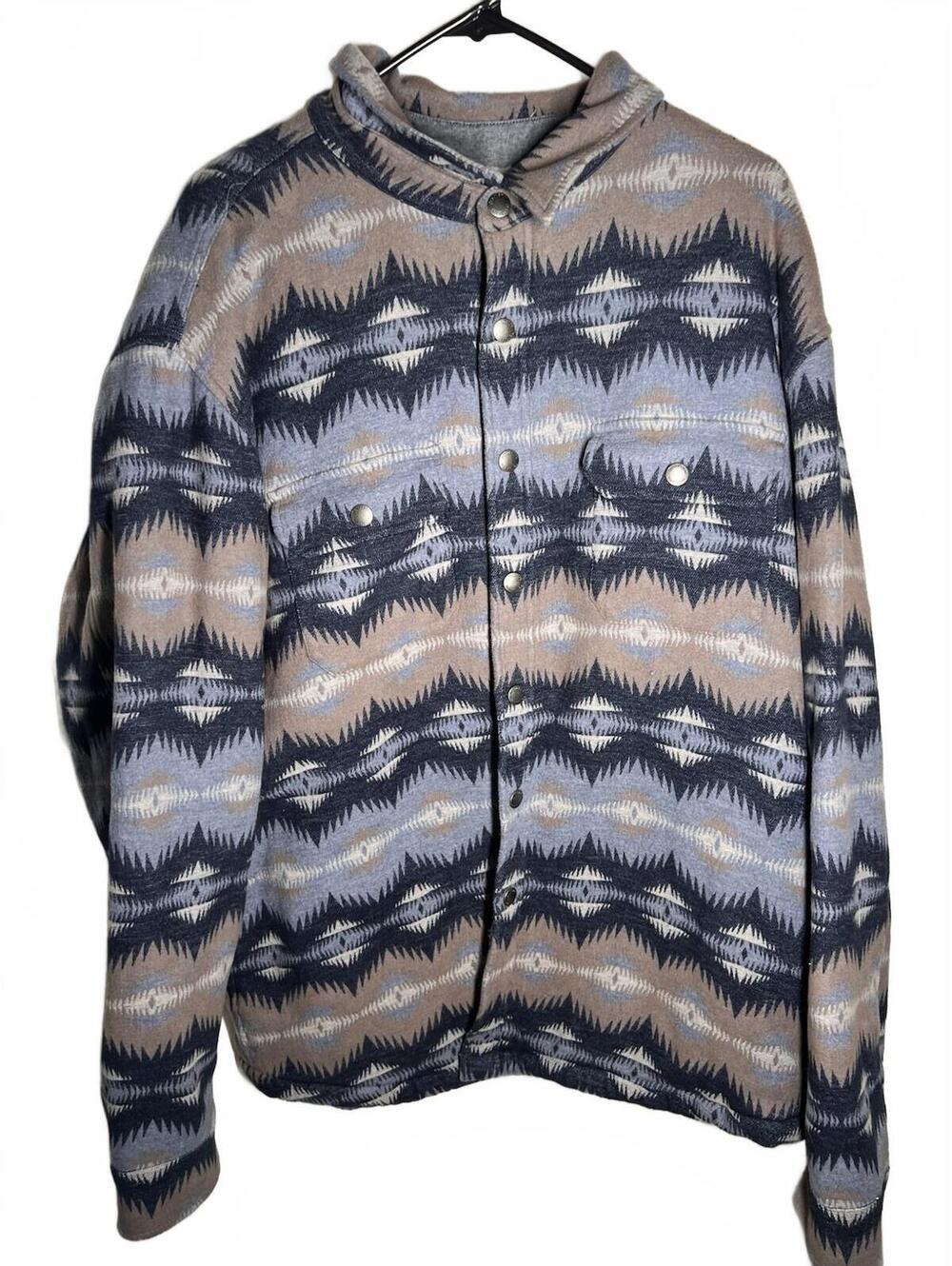 Pendleton Mens 2XL Tye River Blue Doublesoft Sherpa Jacket